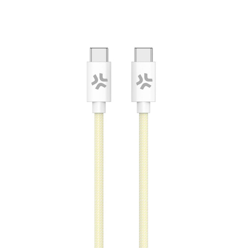 Celly USBCUSBCCOTTYL USB-C cable Yellow 1.5 m