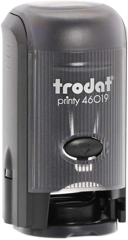 Trodat 54292 - Sello autoentintable (rellenable, diseño con palabra en inglés "Checked"