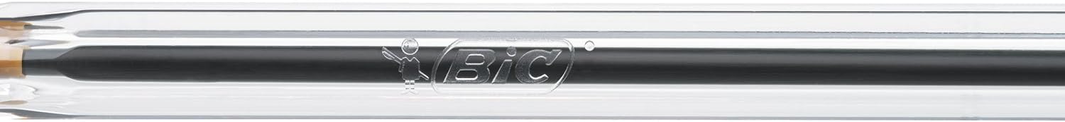 BIC Cristal Original Comfortable Ballpoint Pens - Value Pack of 100 - Blue Colour- Medium Point (1.0 mm