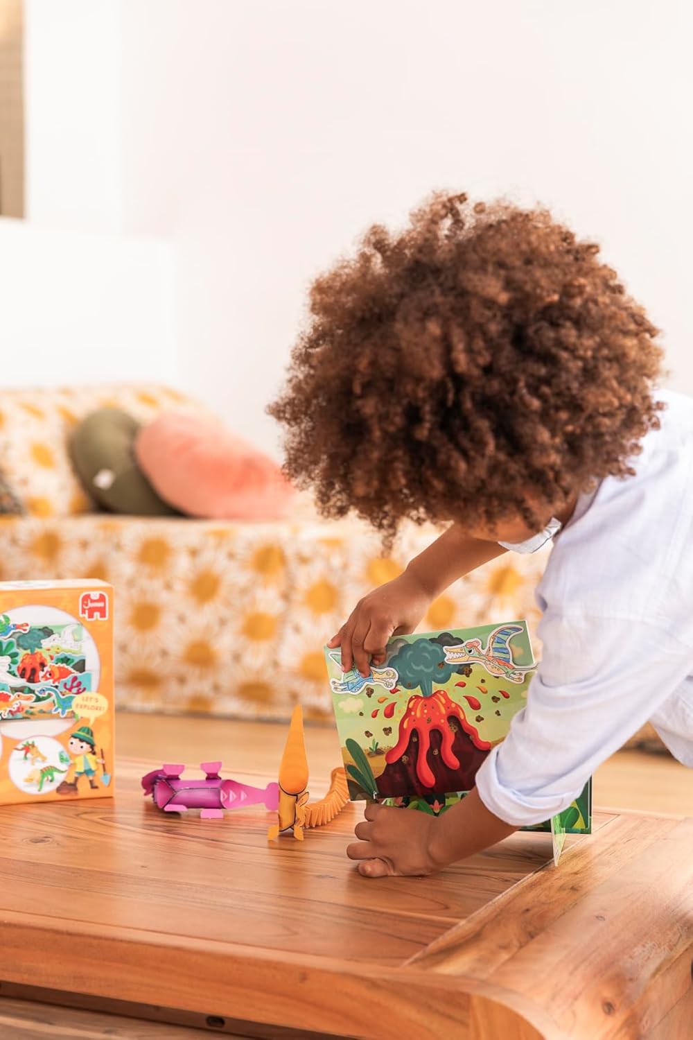 Jumbo 1110100287 Dino Craft Set for Children, Multi-Colour