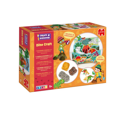 Jumbo 1110100287 Dino Craft Set for Children, Multi-Colour