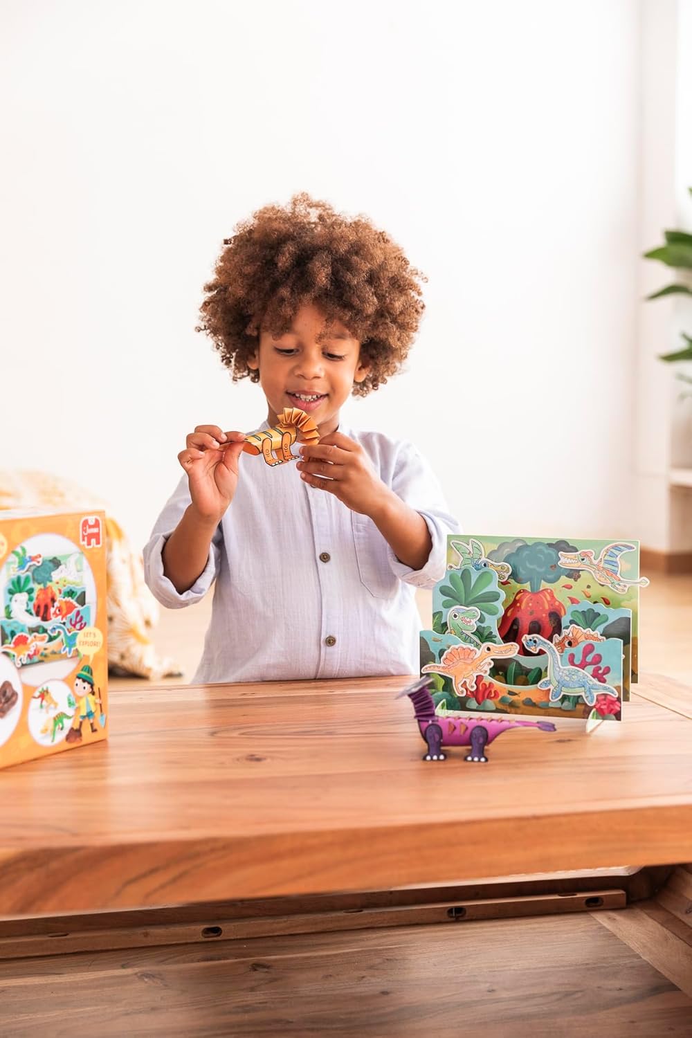Jumbo 1110100287 Dino Craft Set for Children, Multi-Colour