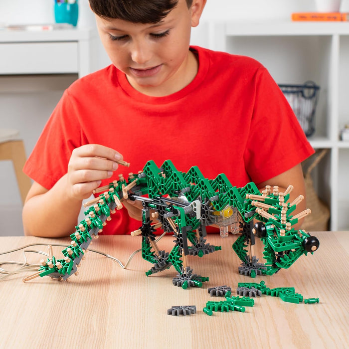 K'NEX Classics 255 Pc/ 2 Modello - K'Nexosaurus Rex Building Set (Motorizzato