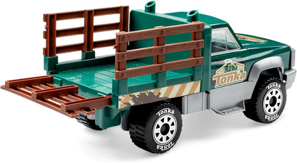 Tonka Steel Classics | Farm Truck | Kids Construction Gift Toys for Boys Girls, Building Construction for Creative Play STEM Development, Suitable for Kids Ages 3+ | Basic Fun 06277 FFP