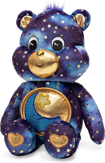Care Bears | Bedtime Bear Collectors Edition 35cm Medium Plush | Collectable Cute Plush Toy, Cuddly Toys for Children, Cute Teddies Suitable for Girls and Boys Ages 4+ | Basic Fun 22665