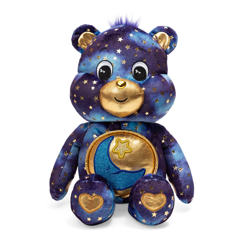 Care Bears | Bedtime Bear Collectors Edition 35cm Medium Plush | Collectable Cute Plush Toy, Cuddly Toys for Children, Cute Teddies Suitable for Girls and Boys Ages 4+ | Basic Fun 22665