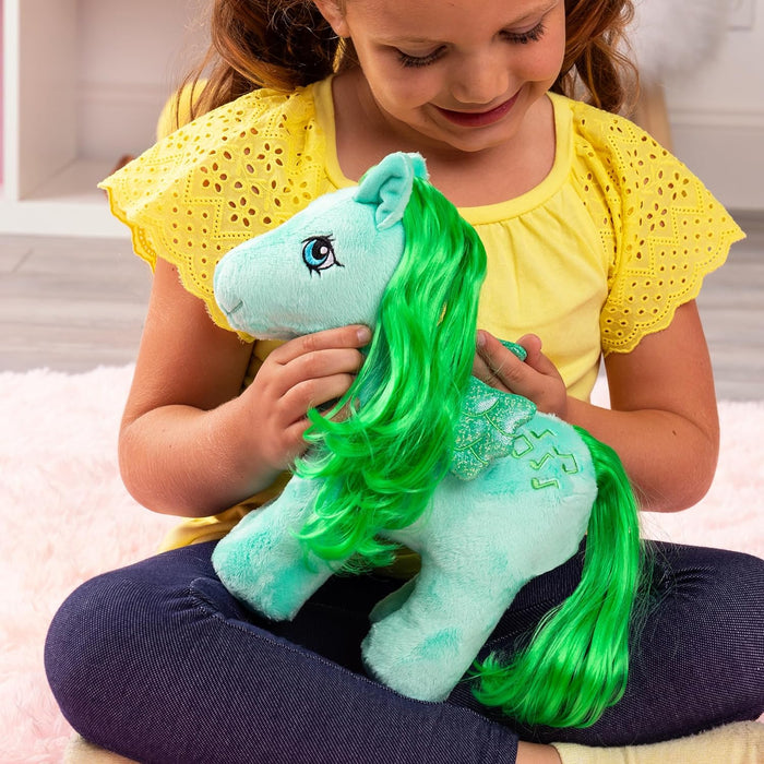 My Little Pony , Medley Plush , Retro Horse Gifts for Girls and Boys, Collectable Vintage Horse Toys for Kids, Unicorn Toys for Boys and Girls Aged 3+ , Basic Fun 35327