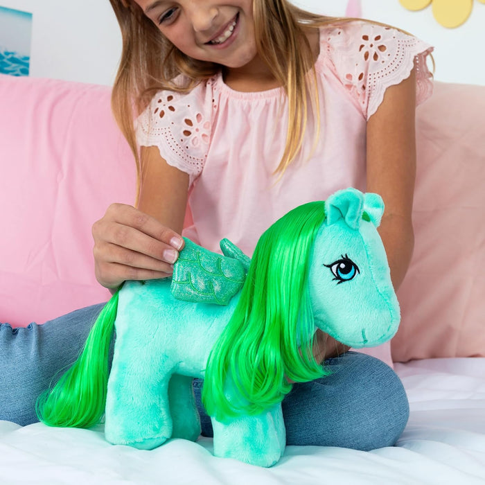 My Little Pony , Medley Plush , Retro Horse Gifts for Girls and Boys, Collectable Vintage Horse Toys for Kids, Unicorn Toys for Boys and Girls Aged 3+ , Basic Fun 35327