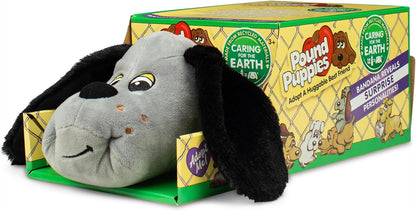 Pound Puppies , Gray / Lovey Puppy Plush , Puppy Toy, Soft Toy Dog for Children, Puppy Toys for Girls and Boys, 43cm Dog Plush for Kids Ages 3+ , Basic Fun 38214