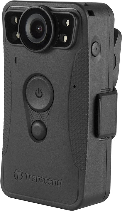 Transcend DrivePro Body 30 cámara para deporte de acción Full HD Wifi 130 g - Cámara deportiva (Full HD, 1920 x 1080 Pixeles, 30 pps, 1920 x 1080 Pixeles, H.264,MOV, 1080p