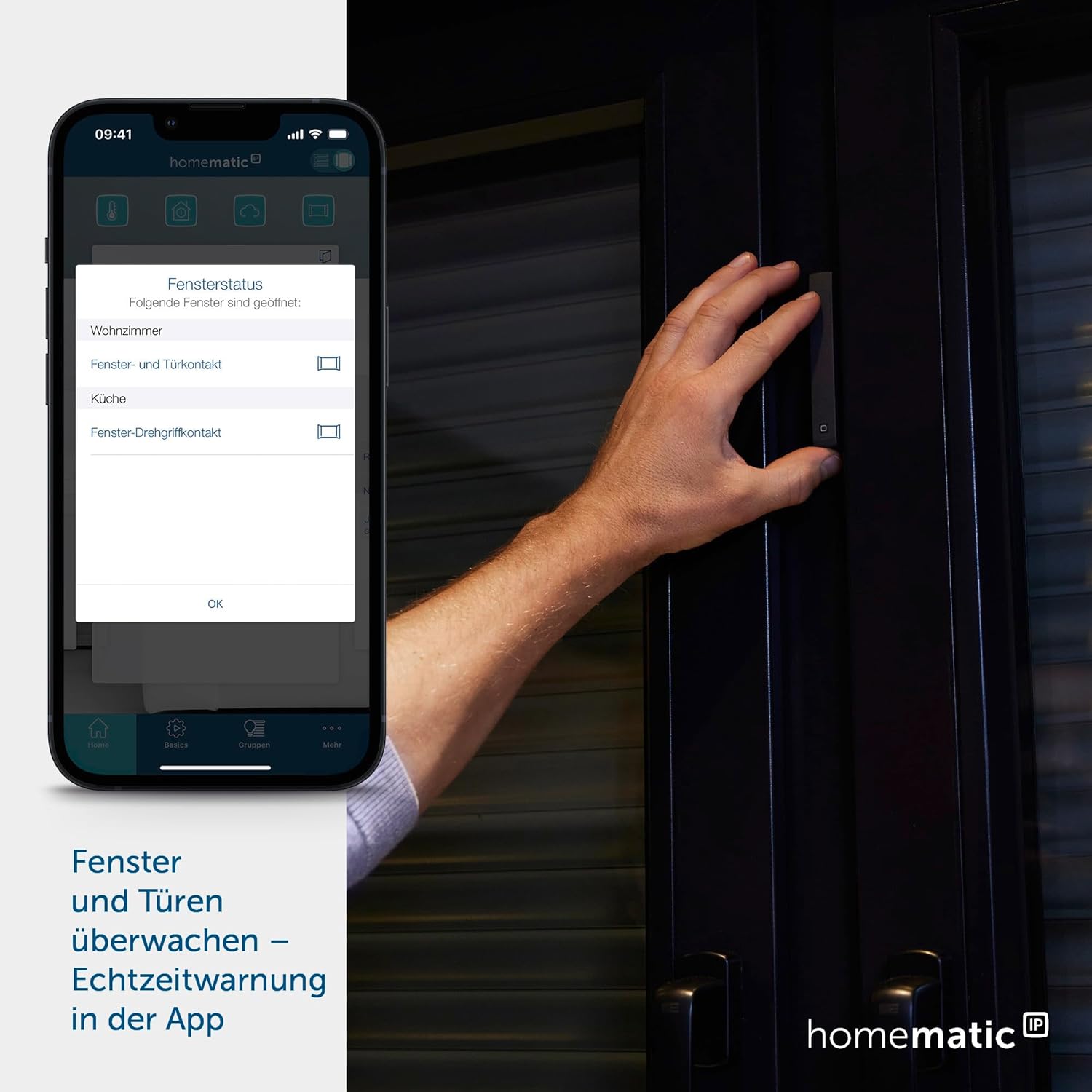 Fenster & Türkontakt optisch (HmIP-SWDO-A) (weiß