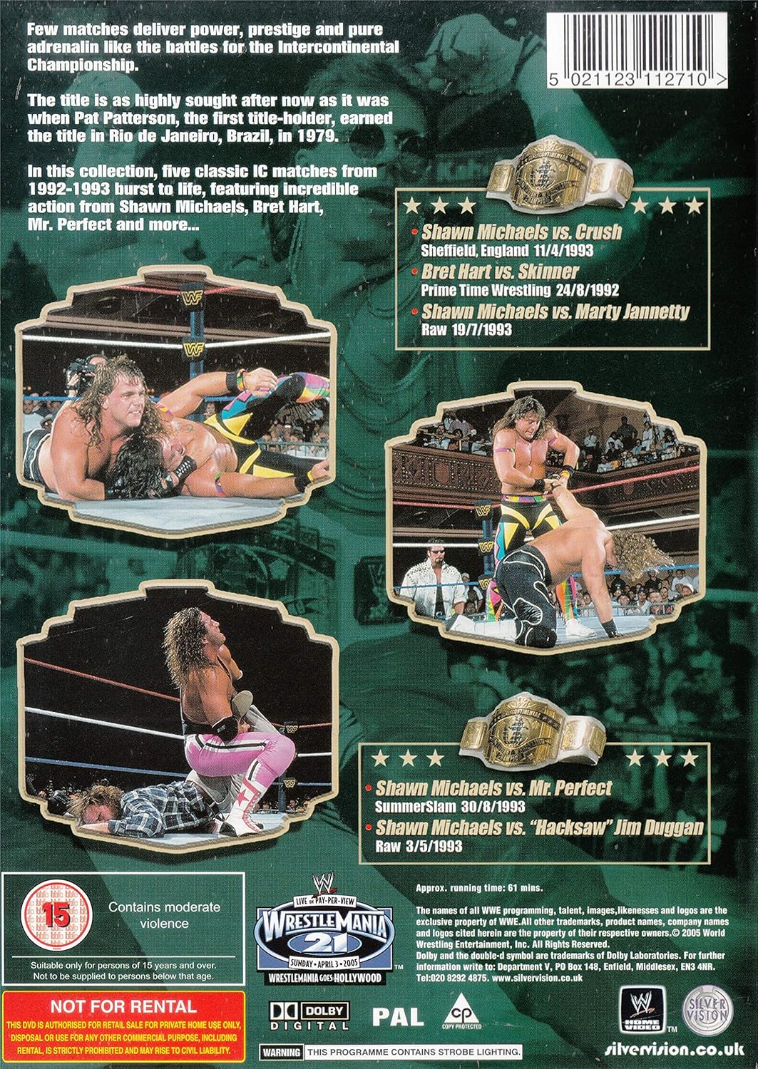 WWE - Best Of International Championship (DVD)
