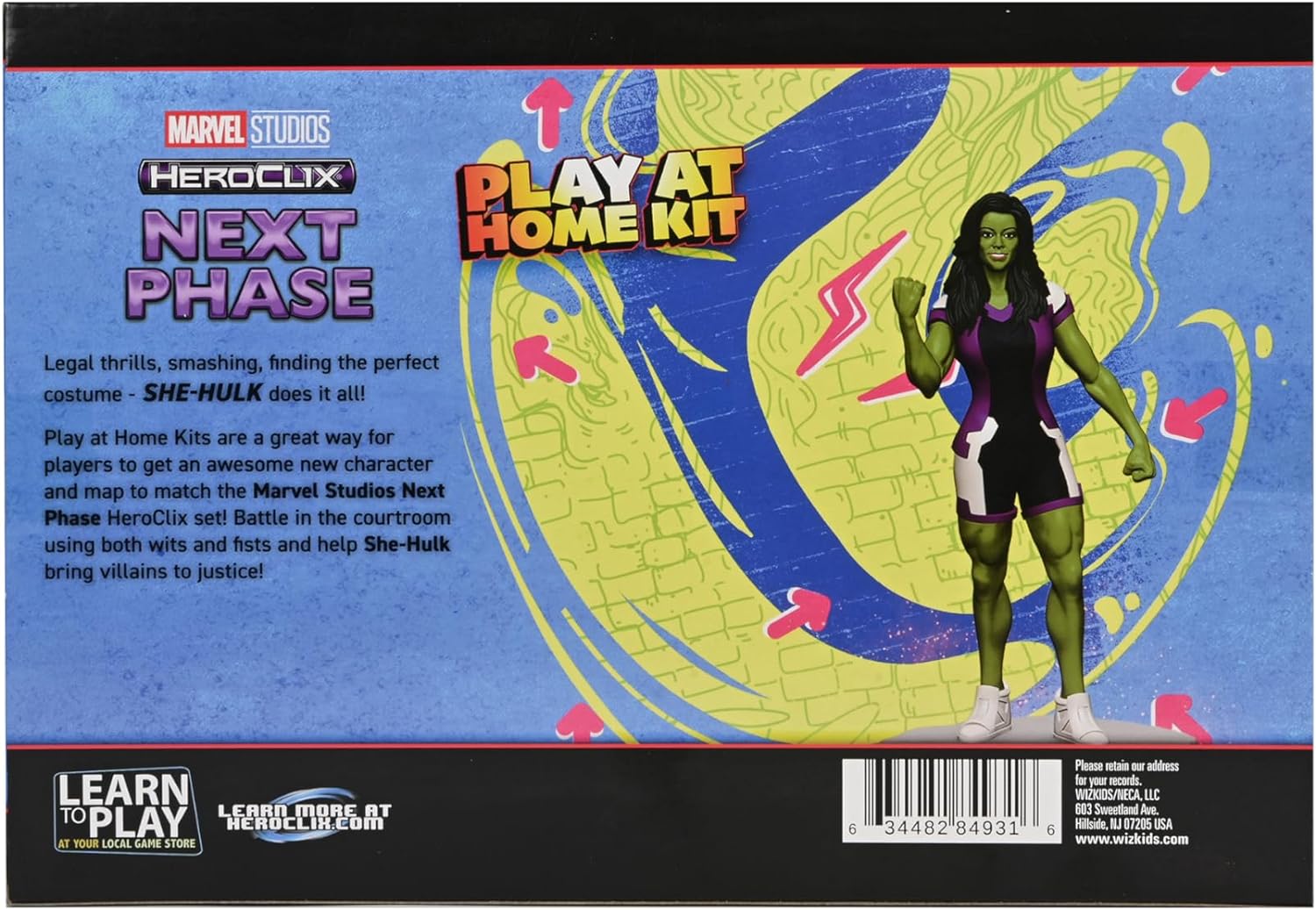WizKids Marvel HeroClix: Marvel Studios Next Phase Play at Home Kit She-Hulk Tabletop Miniatures Game