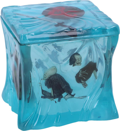 Nemesis Now Dungeons & Dragons Gelatinous Cube Dice Box 11cm, Resin, Blue, Officially Licensed D&D Merchandise, Translucent Gelatinous Cube Monster Box, Cast in the Finest Resin, Expertly Hand-Painted