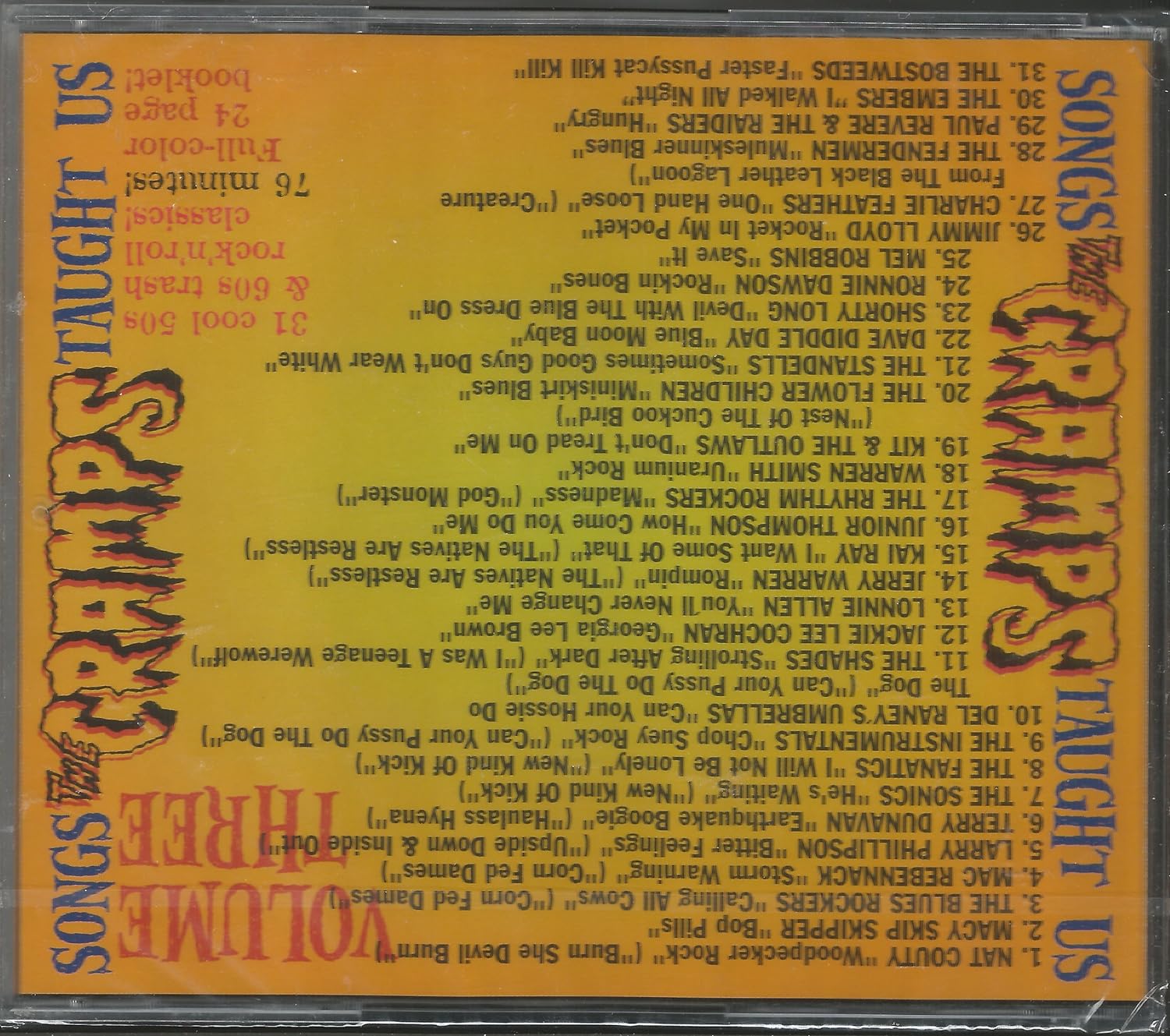 Various - Songs The Cramps Taught Us, Volume 3