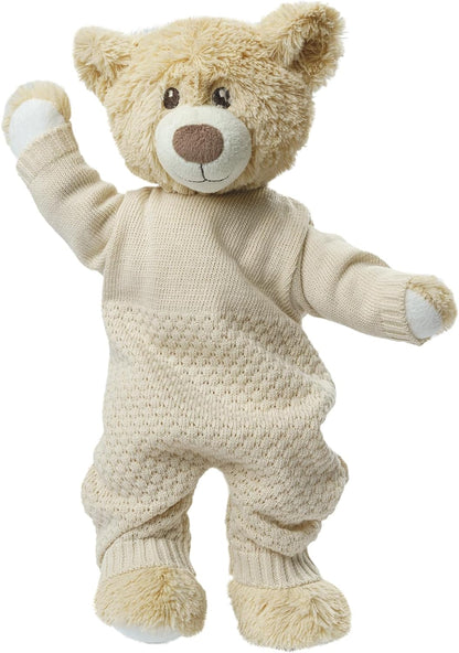Heless 1480-Ropa 100% algodón orgánico, Pelele de Punto Crudo para muñecas y Peluches Talla 28-35 cm, Color Beige (1480