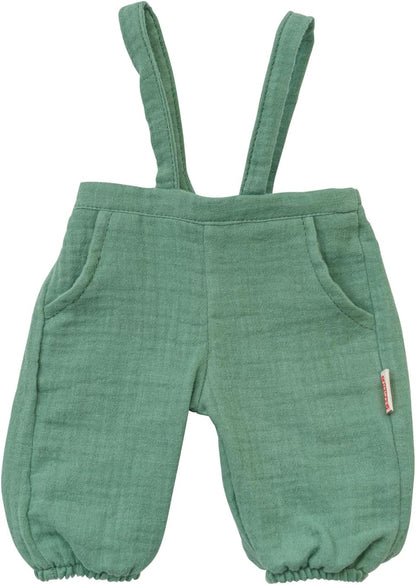 Heless Tuinbroek met t-shirt saliegroen (35-45cm)