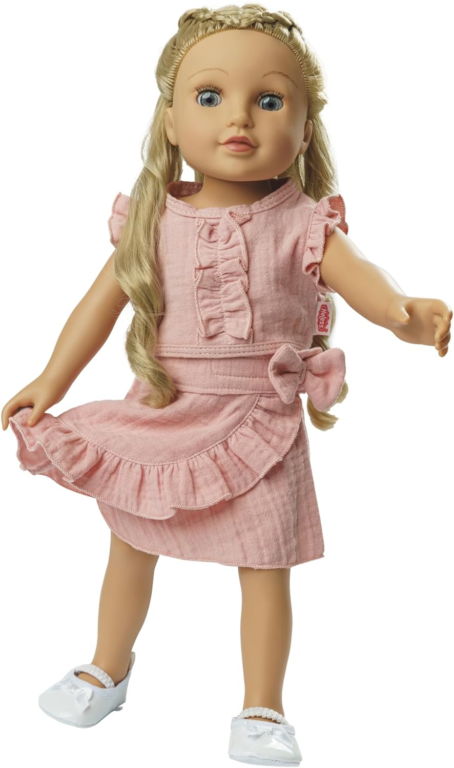 Heless Wikkelrok met top rosé (35-45cm)