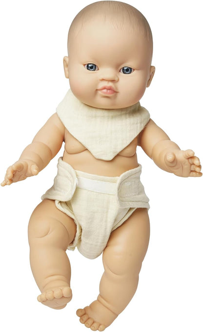 Heless - Poppen Babyset Ecru 28-35 cm