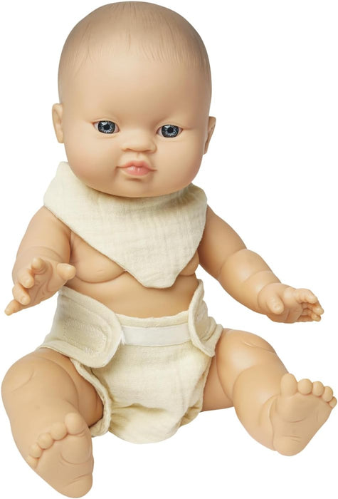 Heless - Poppen Babyset Ecru 28-35 cm