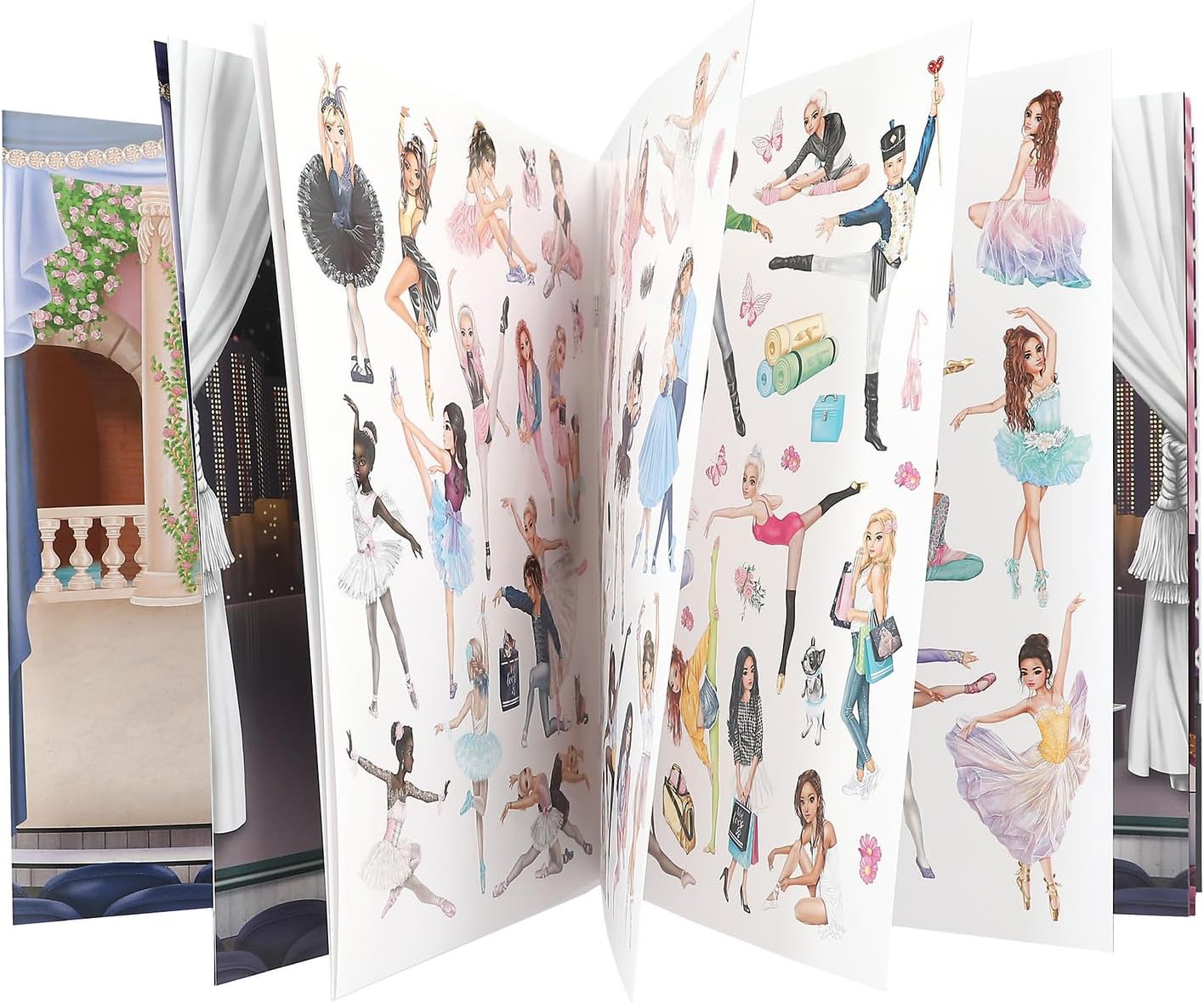 Topmodel Stickerworld Ballet ( 0413049 )