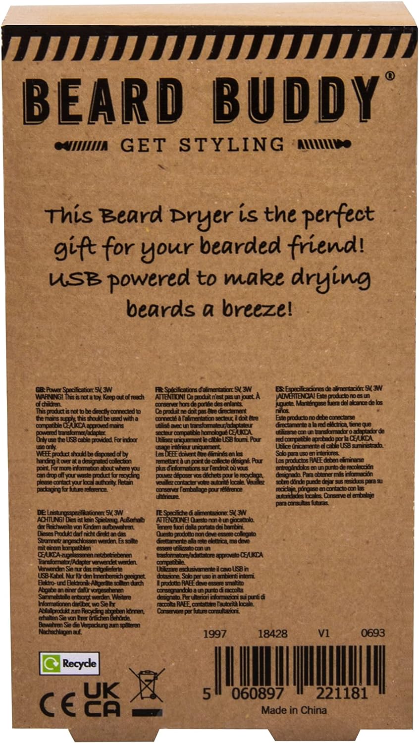 Beard Buddy Beard Dryer