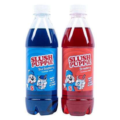 Slush Puppie Orig 2Pk Syrup Set-Blurberry&Stwberry