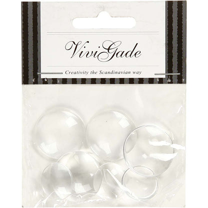 Cabochons D 18+25mm 8asstd