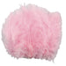 Feathers, size 5-12 cm, light red, 15pcs
