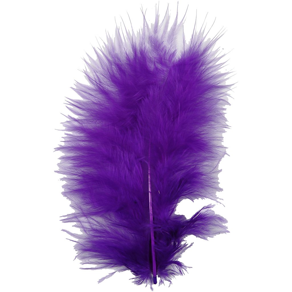 Federn, Größe 5-12 cm, 15 Stück