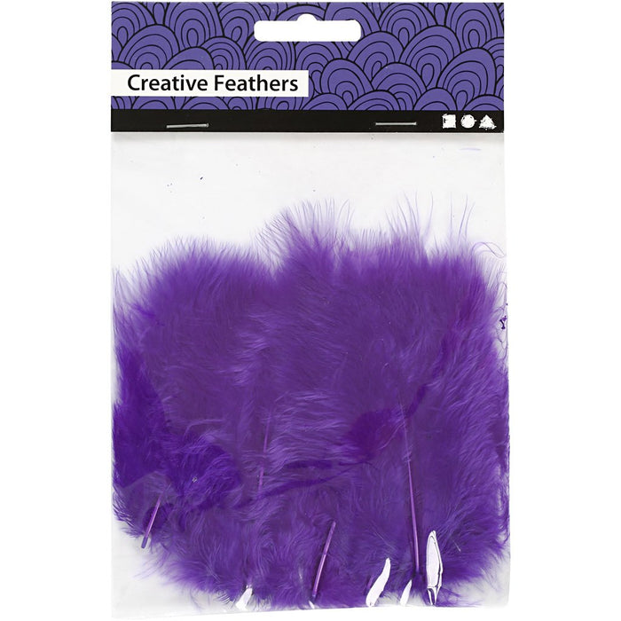 Federn, Größe 5-12 cm, 15 Stück