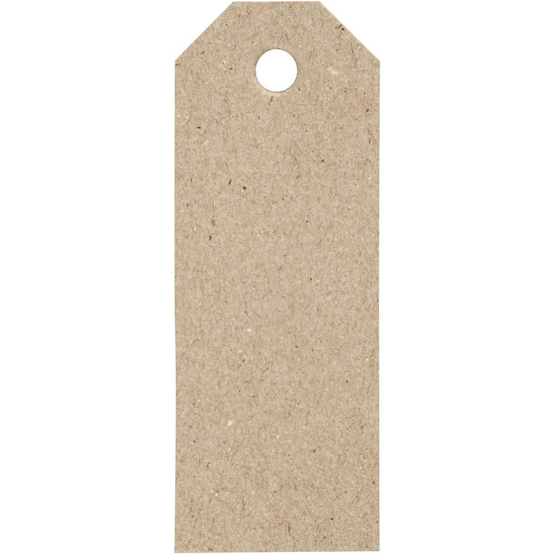 Manilla-anh?nger Gr??e 3x8 Cm 220 G 20 Stck. Natur