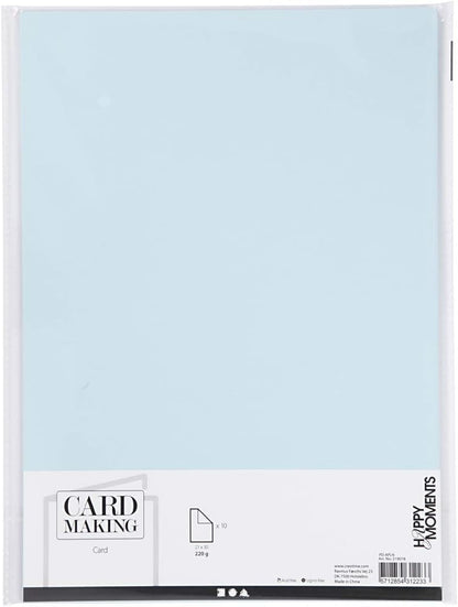 Karton A4 210x297 Mm 220 G 10 Stck. Hellblau