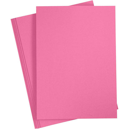 Creativ Unifarbene Karte und Papier, Rosa, Einheitsgröße