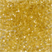 Creativ Glass Acrylic Beads, Yellow, One Size