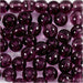 Creativ Glass Acrylic Beads, Purple