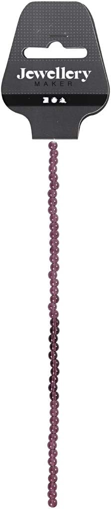 Creativ Glass Acrylic Beads, Purple