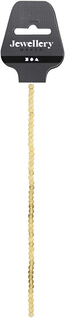 Creativ Glass Acrylic Beads, Yellow, One Size