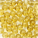 Creativ Glass Acrylic Beads, Yellow, One Size
