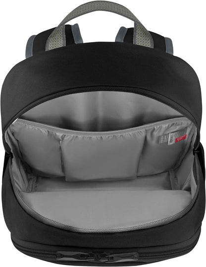 Wenger, Next 24, Tyon, 15.6" Laptop Backpack, Gravity Black, Gravity Black, ESTÁNDAR, Casual