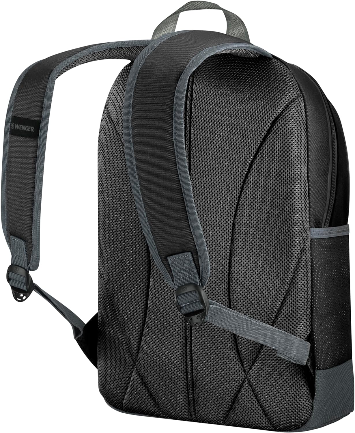 Wenger, Next 24, Tyon, 15.6" Laptop Backpack, Gravity Black, Gravity Black, ESTÁNDAR, Casual