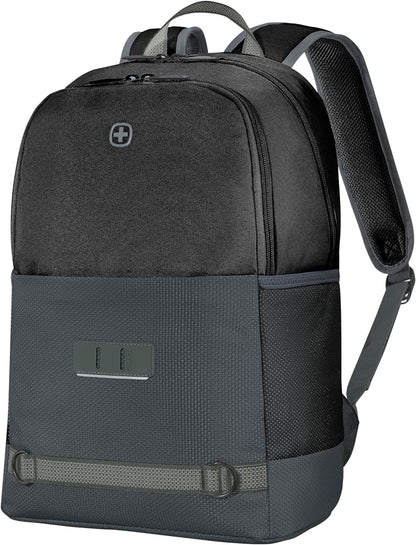 Wenger, Next 24, Tyon, 15.6" Laptop Backpack, Gravity Black, Gravity Black, ESTÁNDAR, Casual