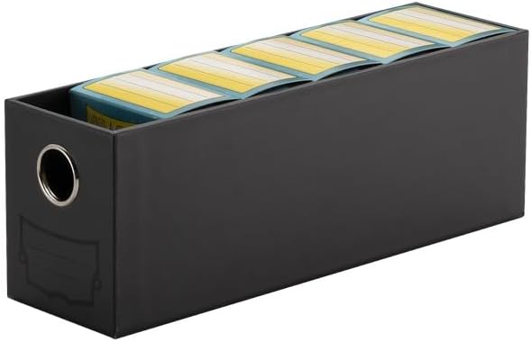 Arcane Tinmen - Dragon Shield: Fortress Card Drawers: Black 1200CT – Card Games - Compatible with Pokemon, Yugioh, Magic The Gathering, MTG TCG OCG & Hockey Cards