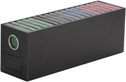 Arcane Tinmen - Dragon Shield: Fortress Card Drawers: Black 1200CT – Card Games - Compatible with Pokemon, Yugioh, Magic The Gathering, MTG TCG OCG & Hockey Cards