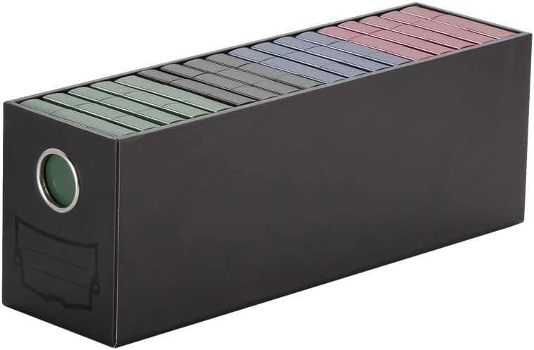 Arcane Tinmen - Dragon Shield: Fortress Card Drawers: Black 1200CT – Card Games - Compatible with Pokemon, Yugioh, Magic The Gathering, MTG TCG OCG & Hockey Cards