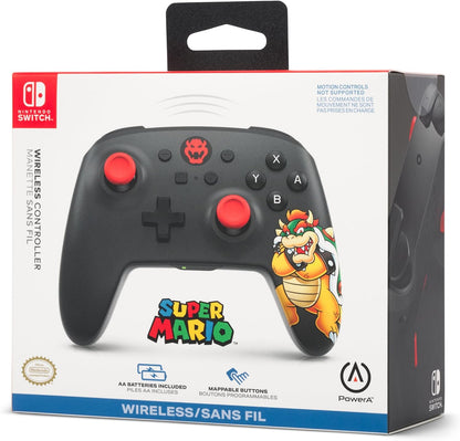 Nintendo Switch - Powera Wireless Controller - Bowser