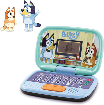 VTech - Bluey Activities Computer, Color v. Spanish (80-530922