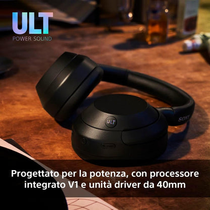 Sony ULT WEAR - Wireless Noise Cancelling Headphones with ULT POWER SOUND, Ultimate Deep Bass, Clear Call Quality, Up to 30hr Battery Life, Alexa & Google Assistant, IOS & Android