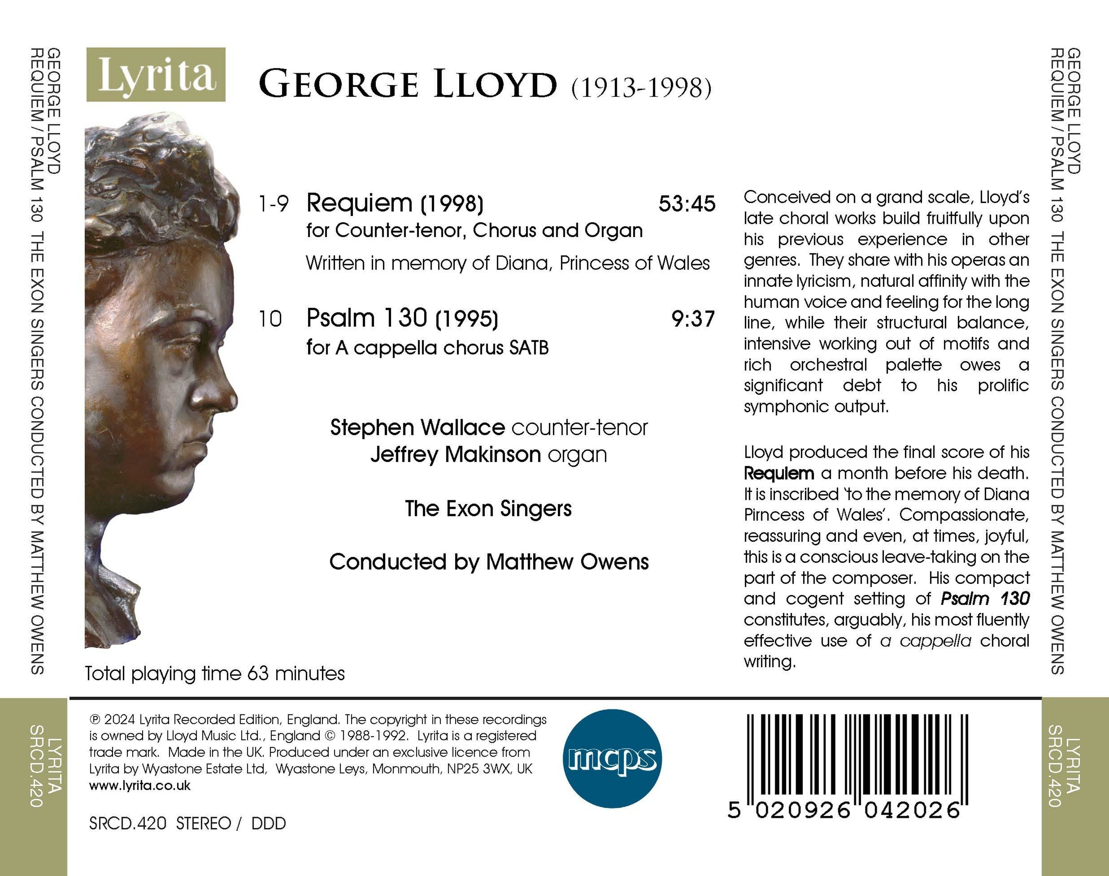 George Lloyd: Requiem/Psalm 130