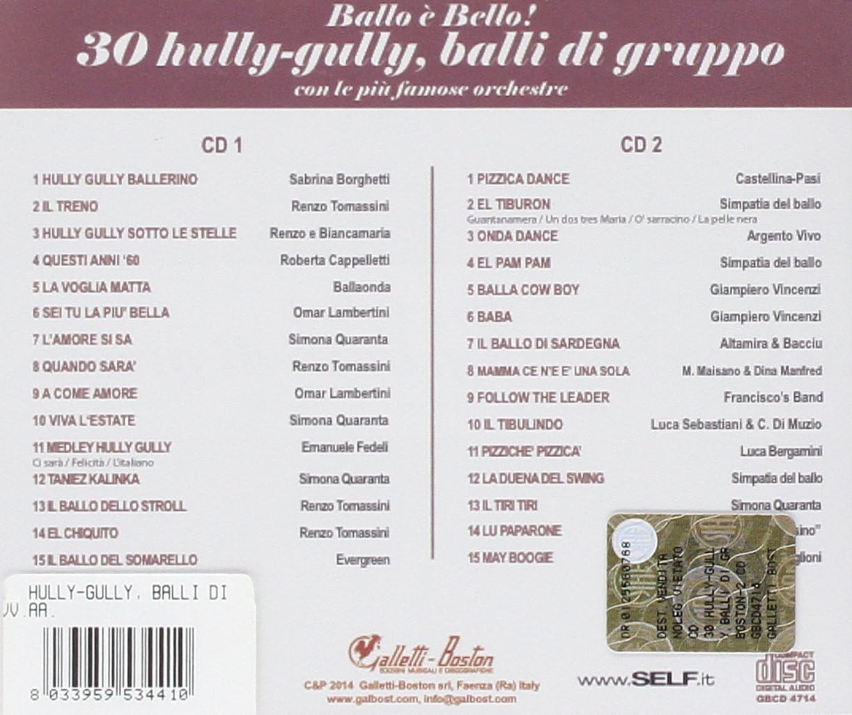 30 Hully Gully Balli Di Gruppo